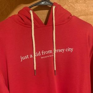 Red Jersey Hoodie brand new custom edition